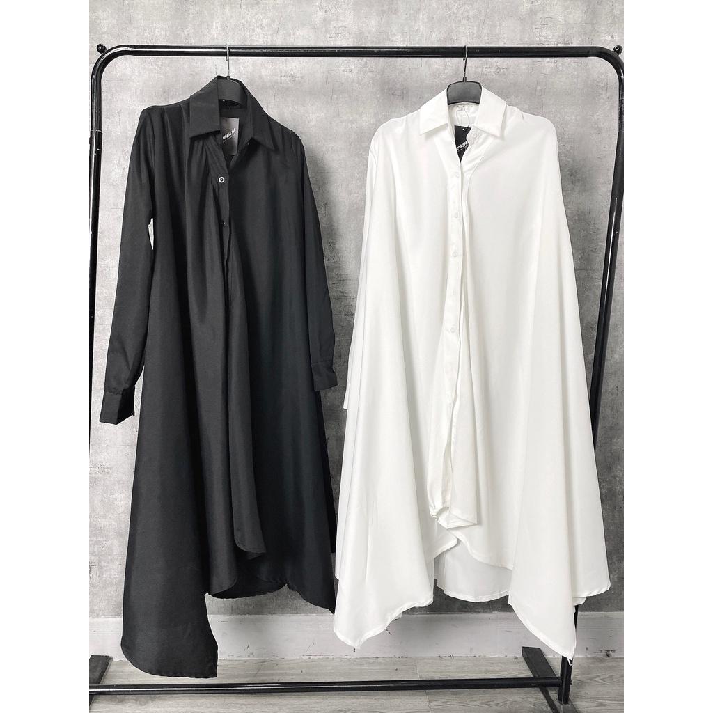 Váy Suông Dài Buộc Eo Black & White FuturistiX V230, V231