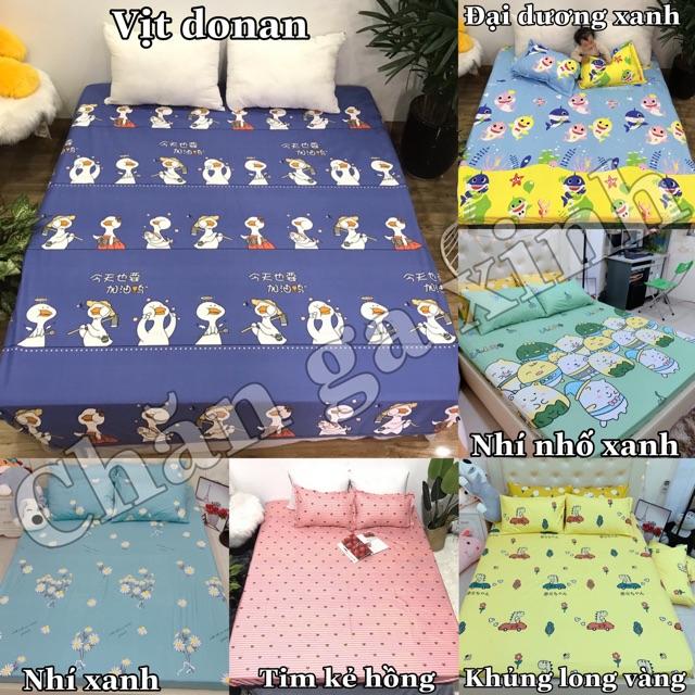 Vỏ gối đầu cotton poly nhiều mẫu nghộ nghĩnh