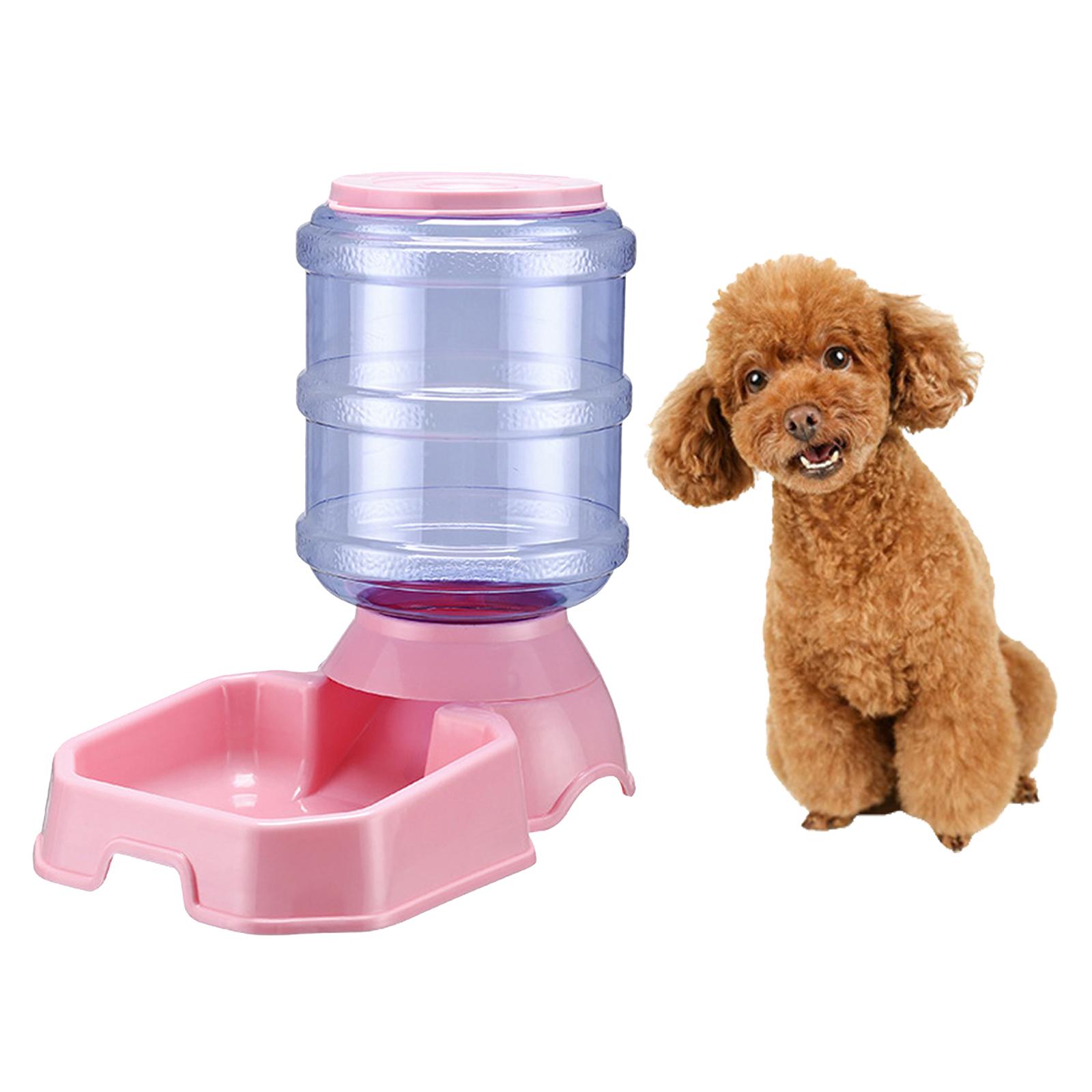 Automatic Cat Dog Feeder Water Dispenser for Small Medium Dog Pets Puppy Kitten Large Capacity 3.8L