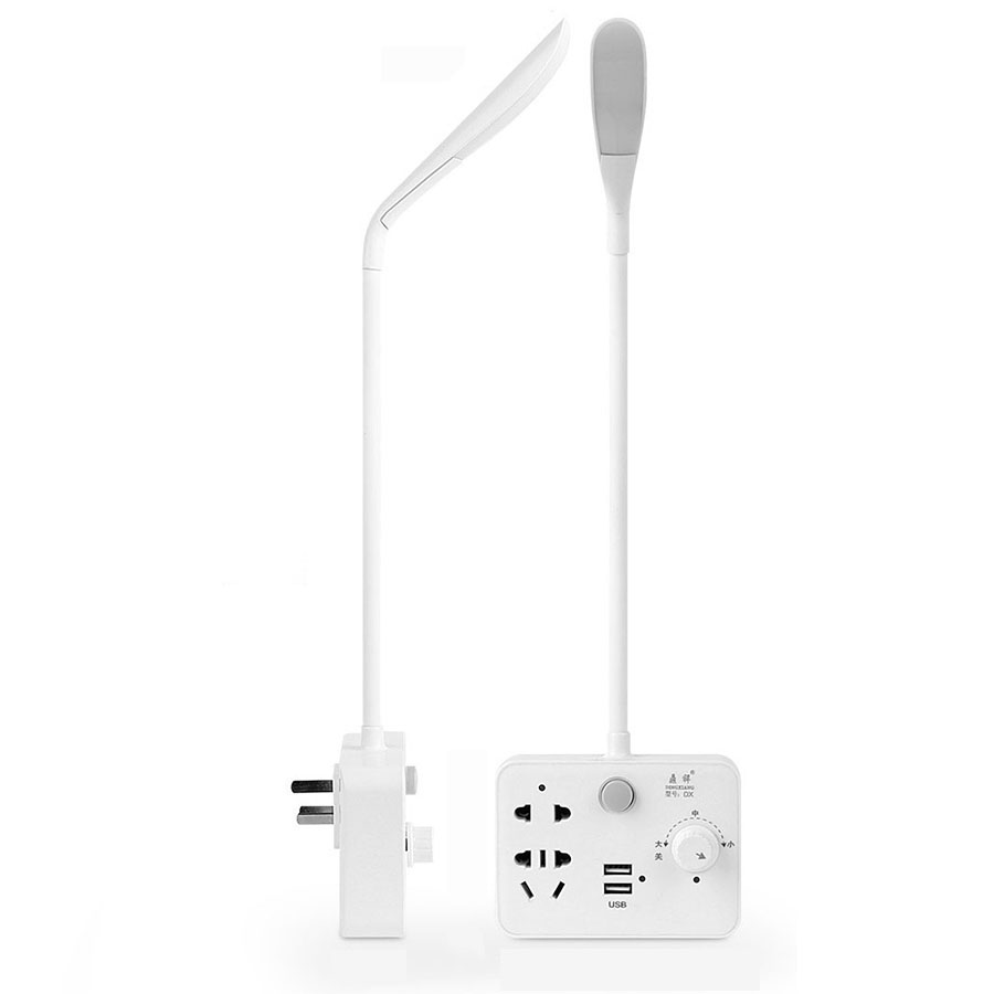 Ổ cắm điện thông minh tích hợp 2 cổng sạc USB 2.1A và đèn LED siêu sáng