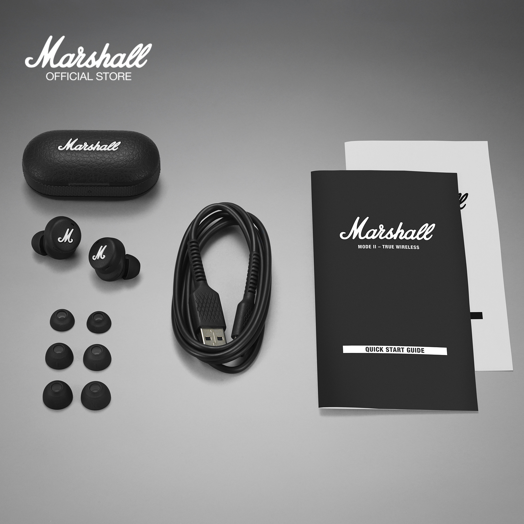 [Hàng chính hãng] Tai nghe Truewireless Marshall Mode II