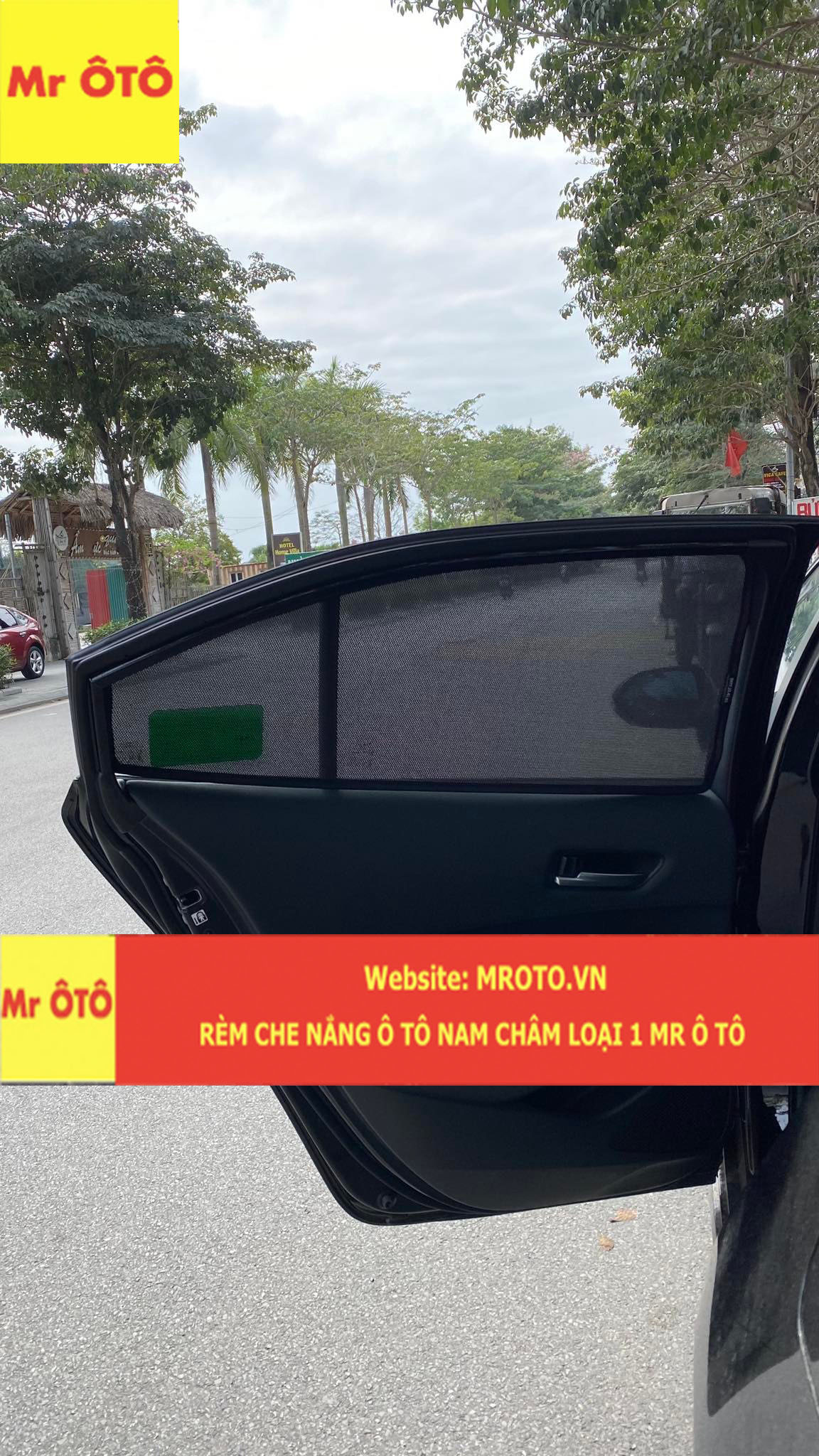 Rèm Che Nắng Xe Toyota Altis 2022-2023 Hàng Loại 1 MR Ô TÔ