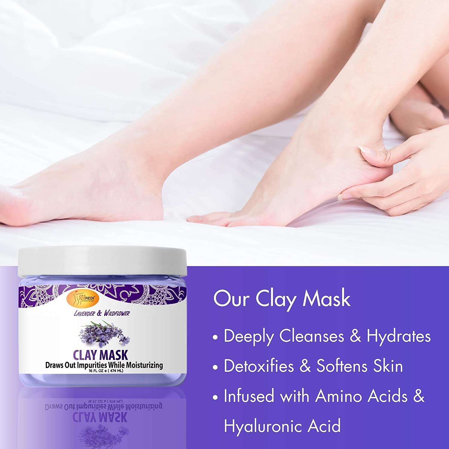 Măt nạ đất sét Pedi Clay Mask mùi Oải Hương 474 ml