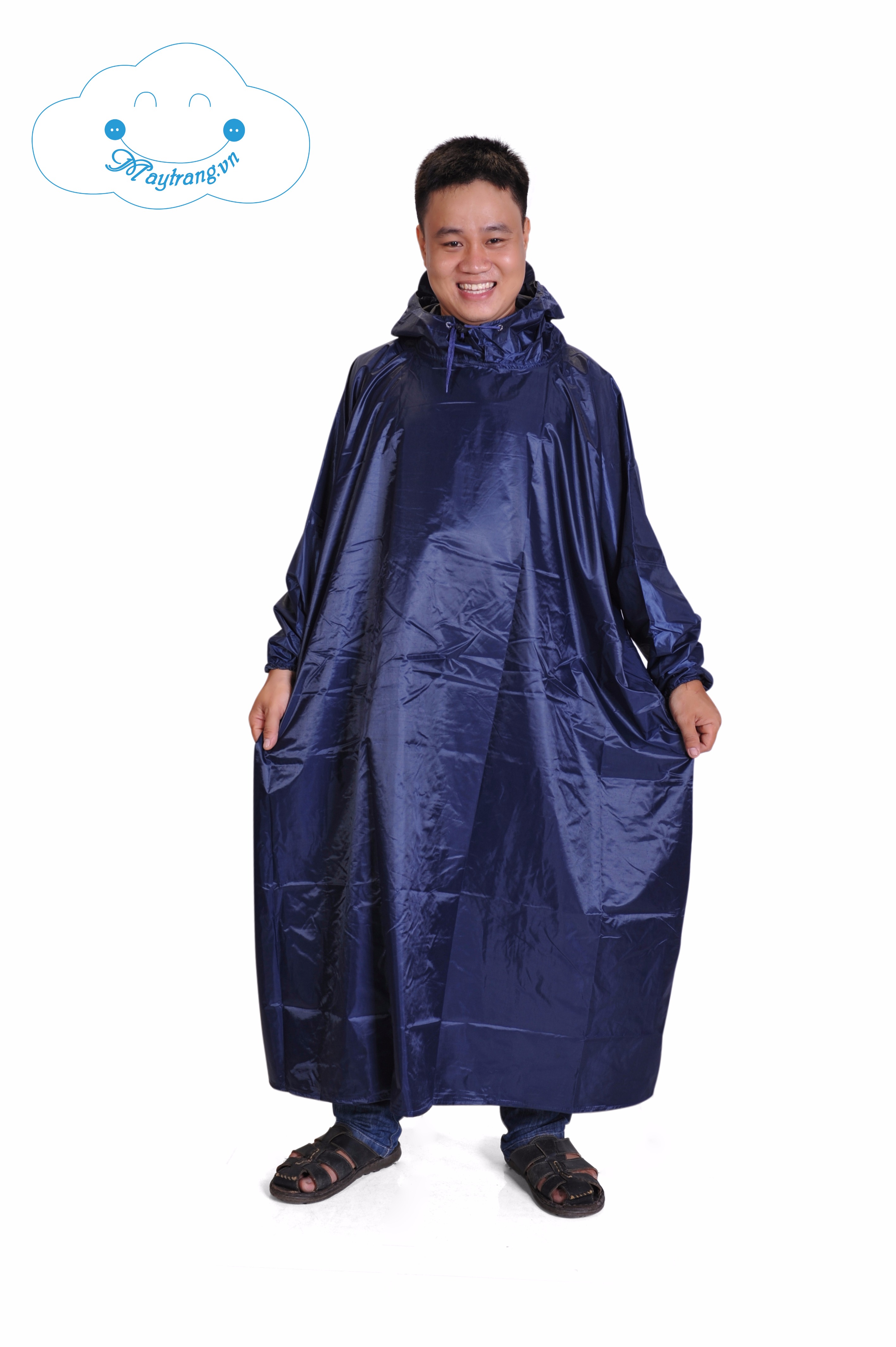 Áo Mưa Bít Người Vải Dù 1m2 Hàng Cao Cấp,Độ Bền Cao (Nhiều Màu