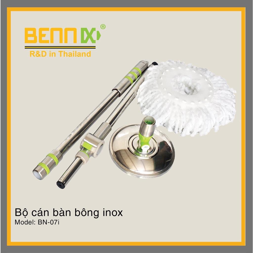 Bộ lau nhà 360 Bennix cán inox: BN-555SUPER Hàng chính hãng