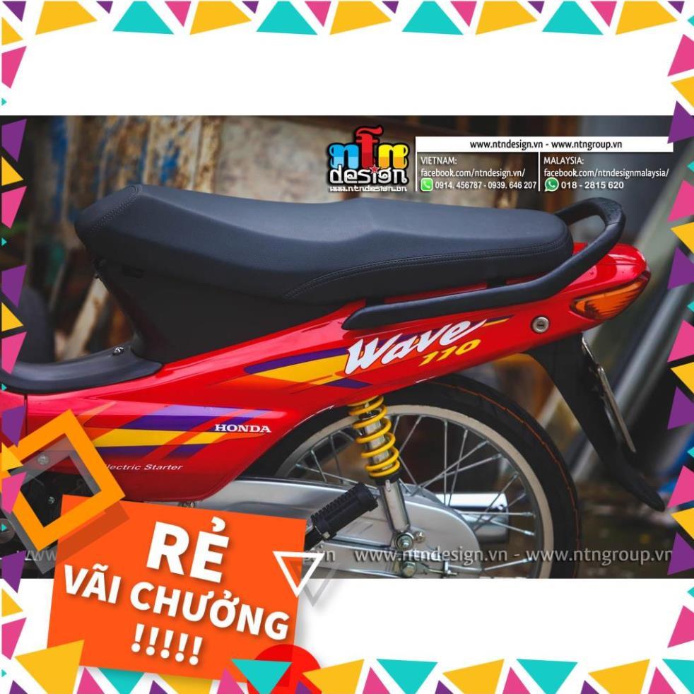 Tem Rời Wave  Nhỏ Mẫu Zin Đỏ 110