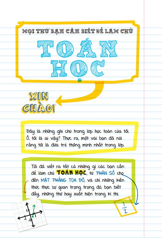 Sổ tay toán học, hình học, khoa học - sách tham khảo học tập