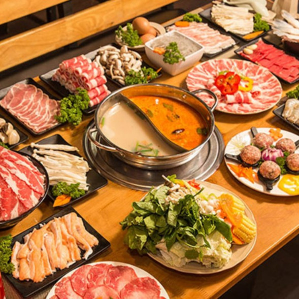 Voucher Buffet Lẩu Trưa/Tối Chuẩn Vị Hàn Quốc tại Hệ Thống Taka BBQ - Menu 219K