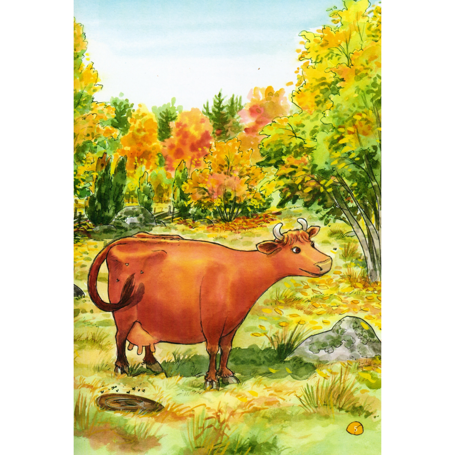 Sách Mamma Moo Và Chú Quạ Rắc Rối - Mamma Moo Dựng Chòi