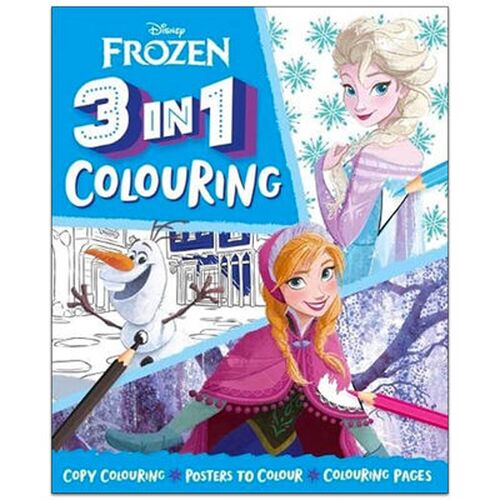 DN Frozen: 3-In-1 Colouring