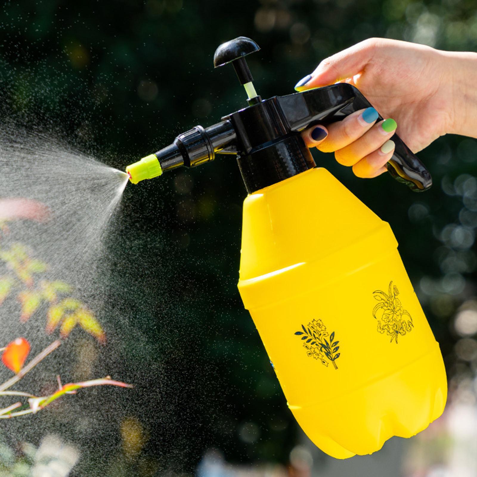 Handheld Manual Garden Sprayer Adjustable Nozzle for Garden Lawn Backyard