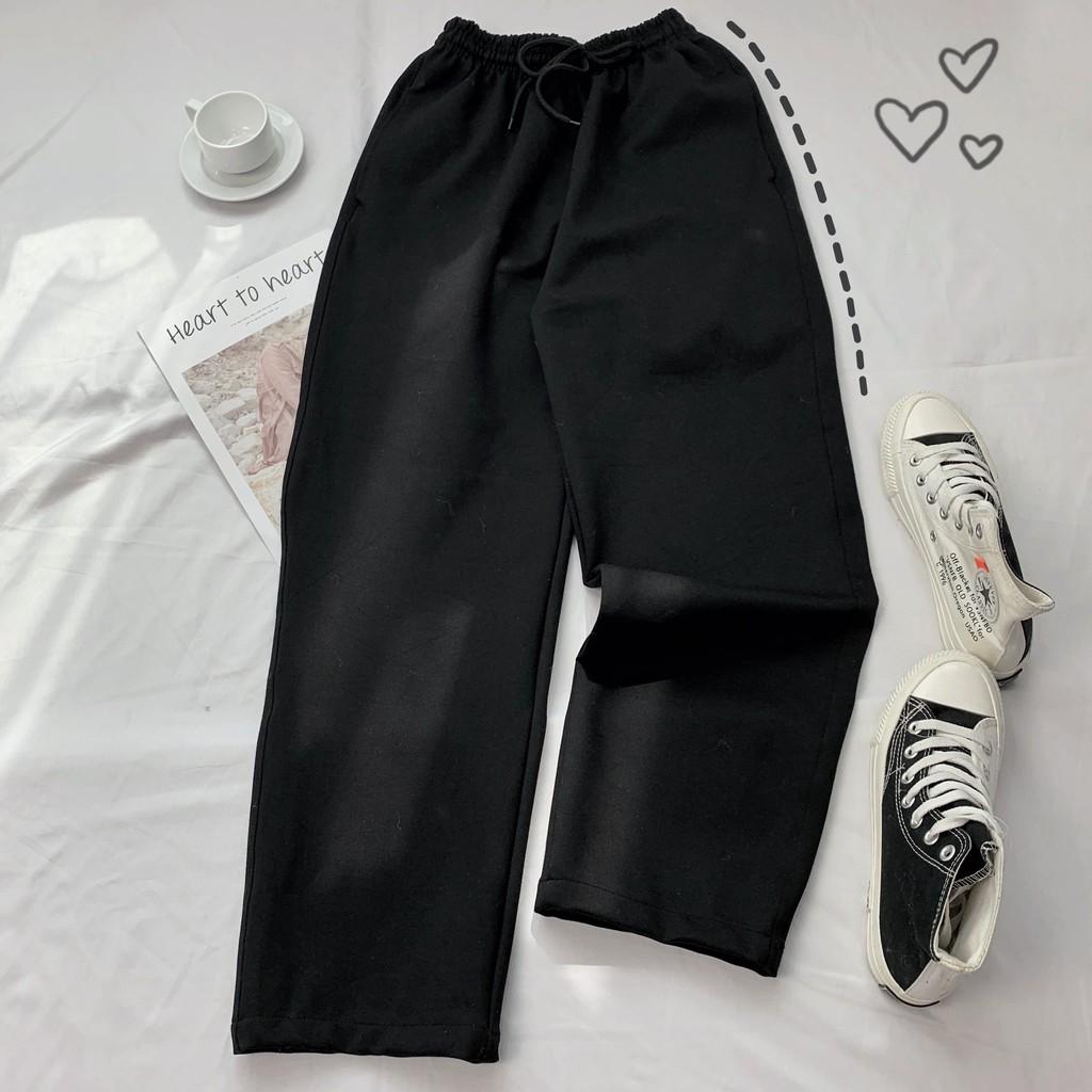 Quần dài thun ống suông BASIC