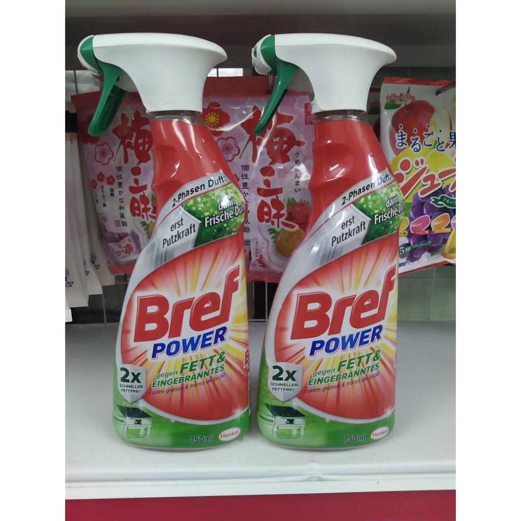 Chai tẩy rửa đa năng BREF POWER dành cho nhà bếp 750ml