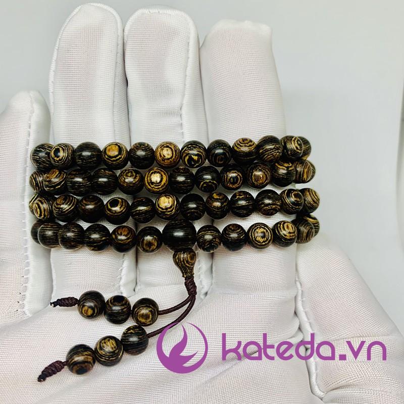 HÀNG CHUẨN Vòng trầm hương sánh chìm 6li 108 hạt mix charm bạc theo màu . .