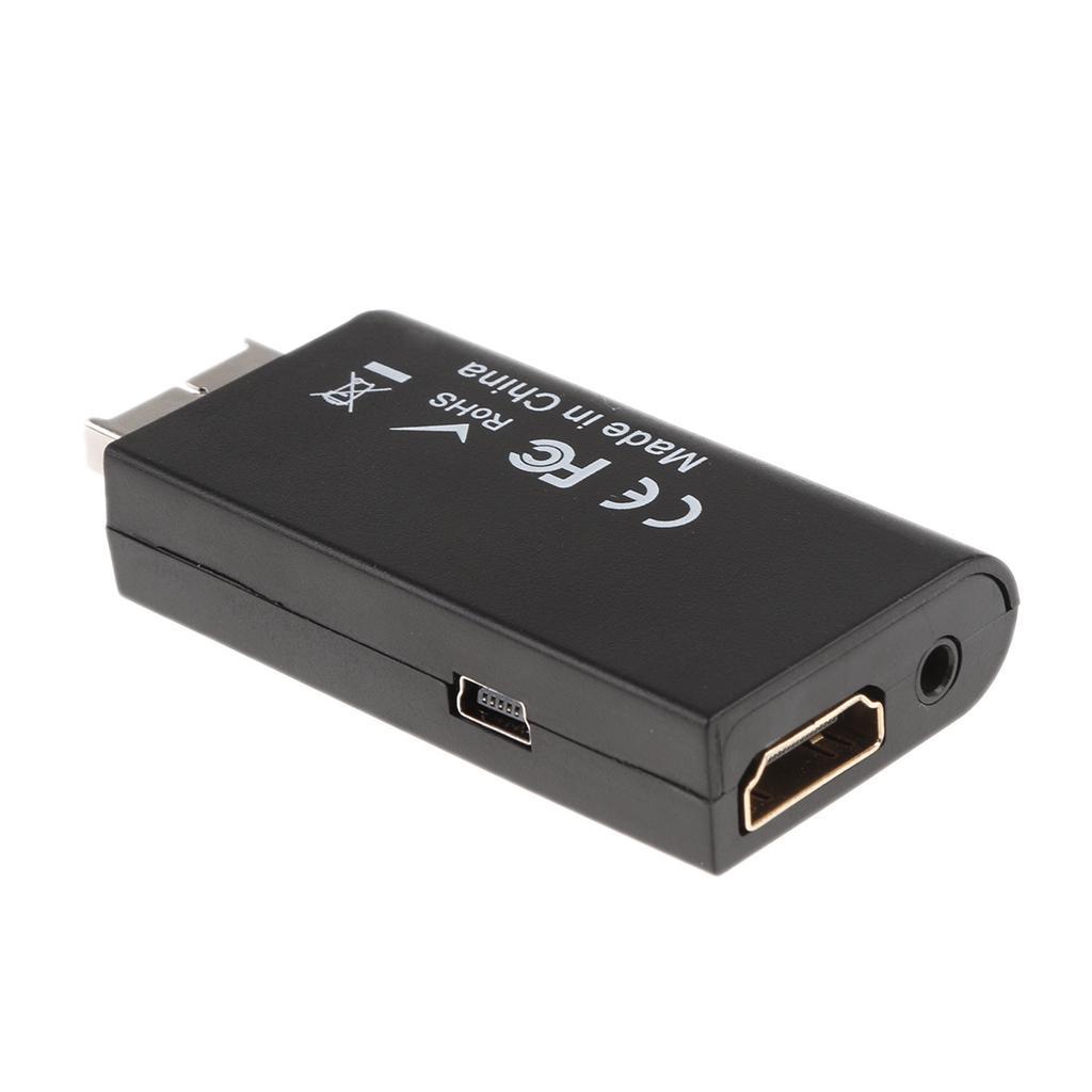 To  Audio Video AV Adapter Converter 3.5mm Audio Output for HDTV