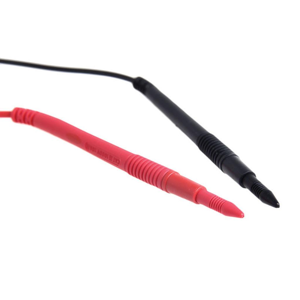 35" Multimeter Test Lead Probe Wire Cable 1 Pair Banana Plug for Dc Power Supply 1000v