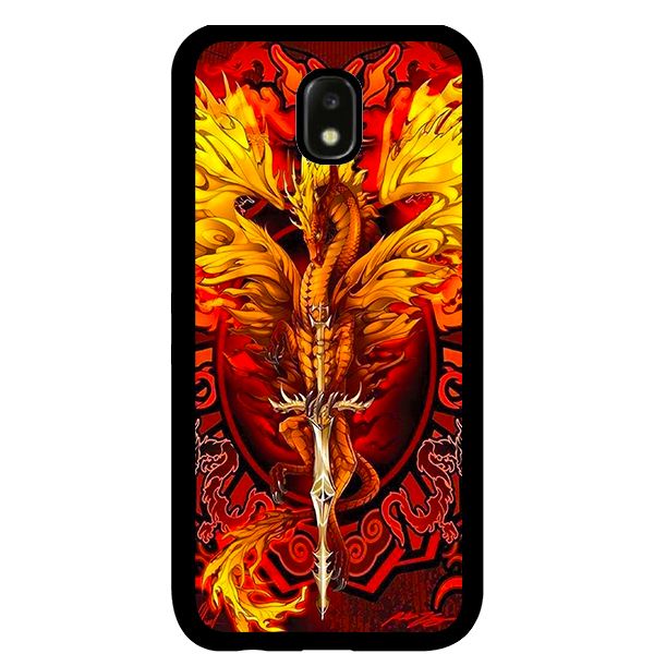 Ốp lưng cho Samsung Galaxy J3 Pro rồng 3 - Hàng chính hãng