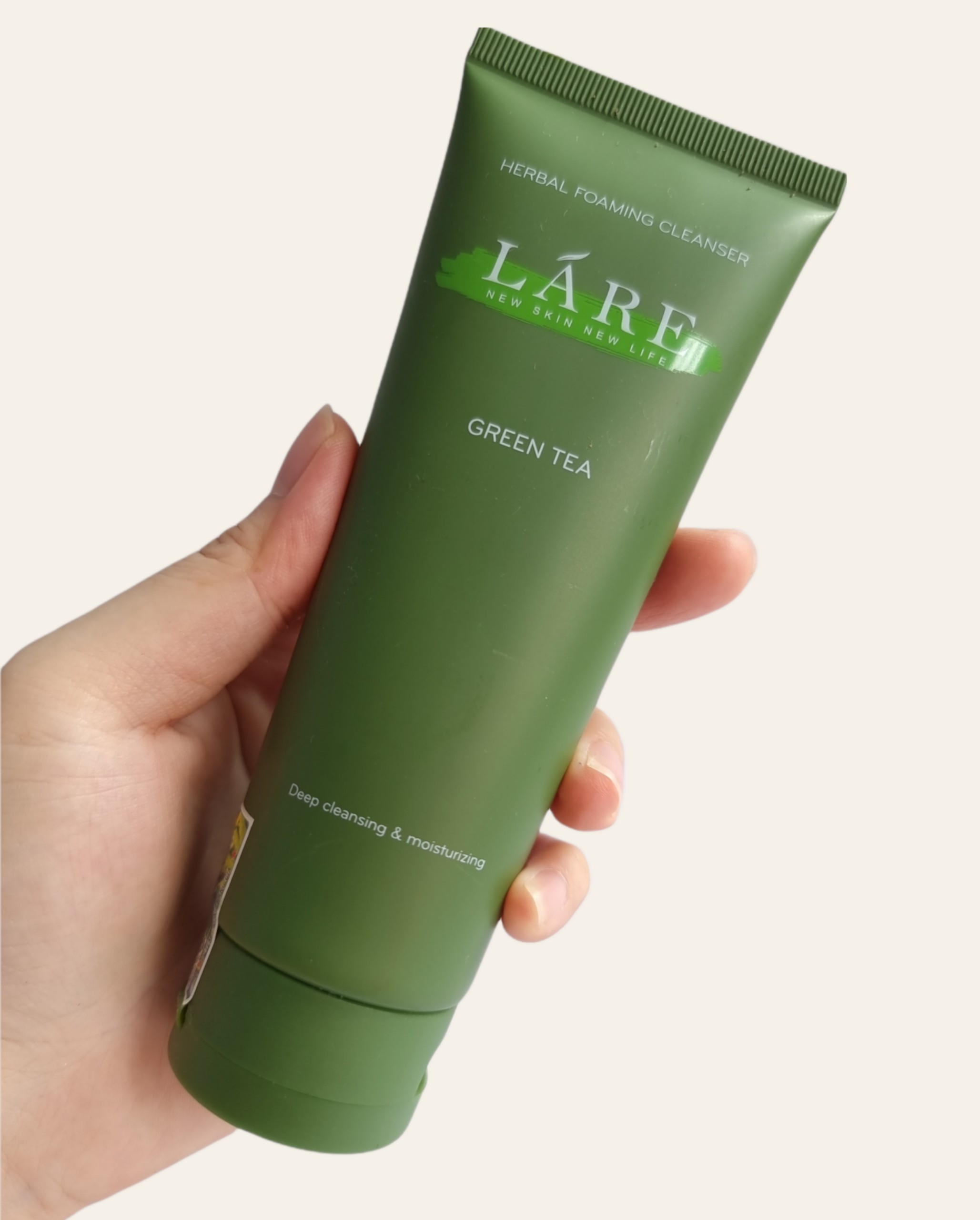 SỮA RỬA MẶT THẢO MỘC HERBAL FLOAMING CLEANSER LÁRE 120ML