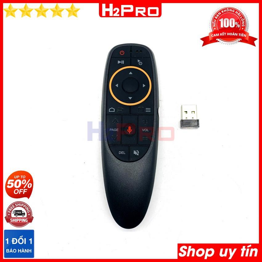 Điều khiển chuột bay G10 H2Pro đa năng tìm kiếm bằng giọng nói nhạy, chuột bay điều khiển bằng giọng nói cao cấp kèm quà