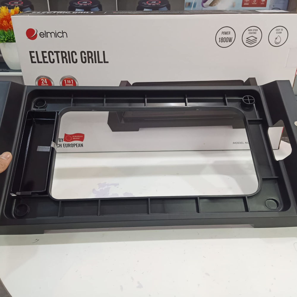 Bếp nướng điện không khói chống dính BBQ cao cấp Emich EGE3642 khay nướng rời công suất 1800W - Hàng chính hãng