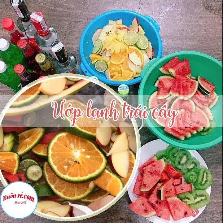 Bộ bát ướp lạnh trái cây Tặng kèm muỗng múc - Dụng cụ ướp lạnh hoa quả, trái cây