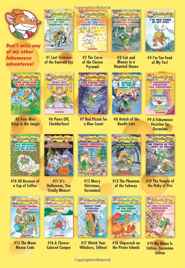 Sách Geronimo Stilton 56: Flight Of The Red Bandit