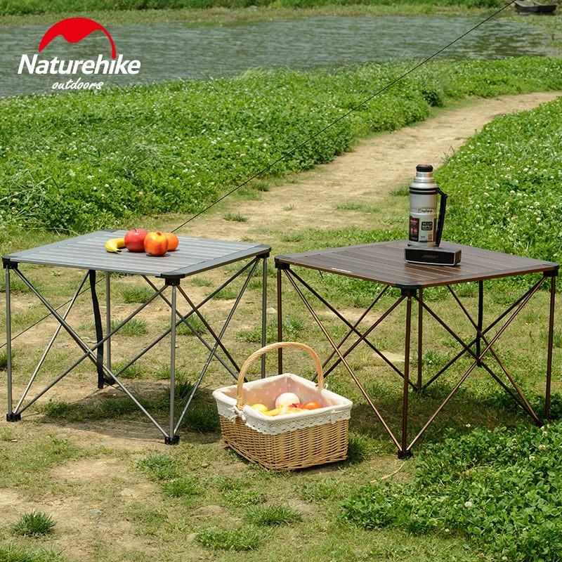 BÀN NHÔM DÃ NGOẠI PICNIC GẤP GỌN NATUREHIKE NH16Z016 ( SIZE S )