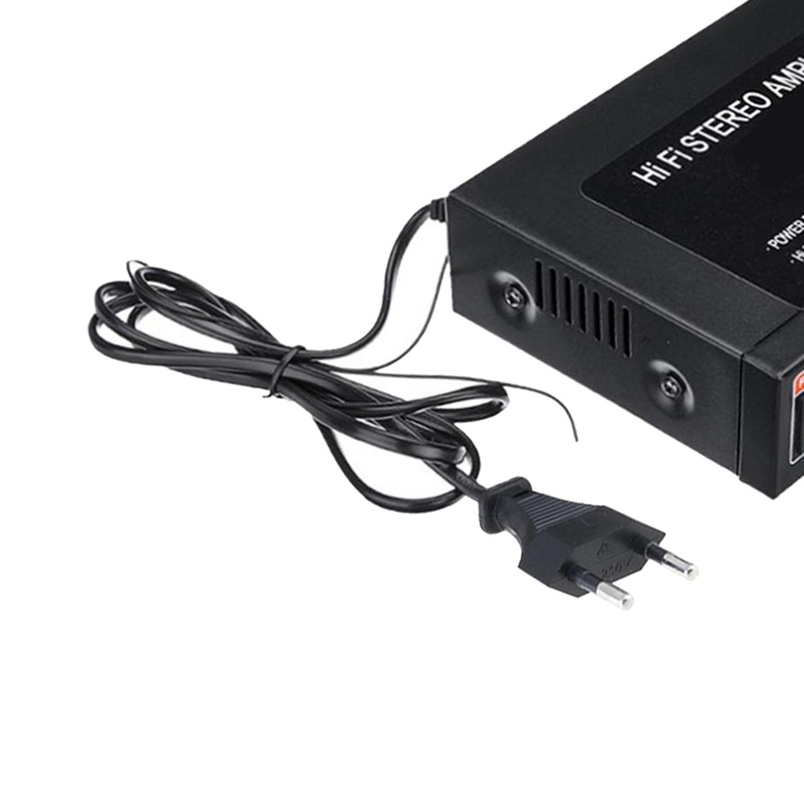 Professional Mini 400W + 400W Audio Power Amplifier Receiver for Car CD DVD