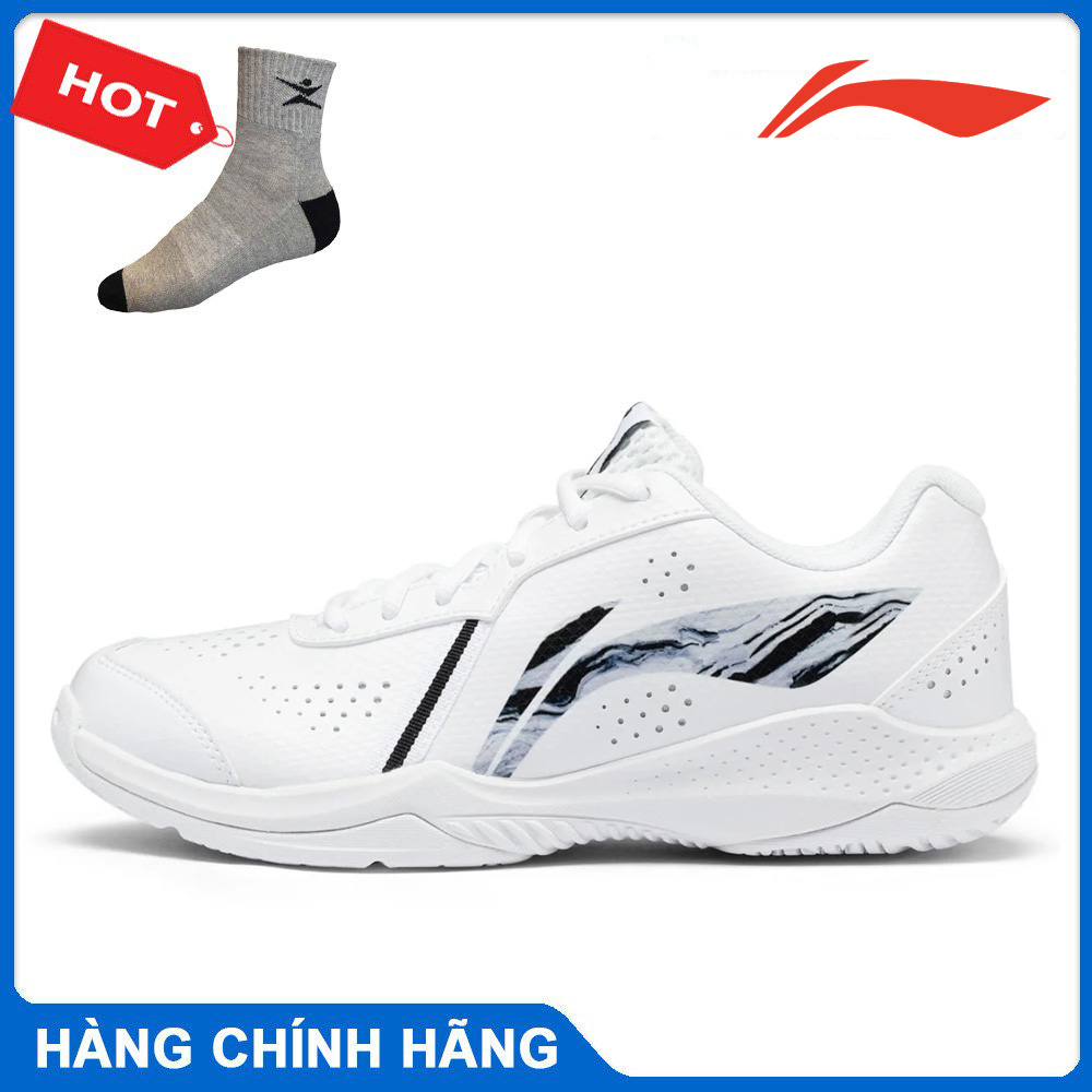 Giày cầu lông lining nam chính hãng AYTS020-7 mẫu mới - tặng tất thể thao bendu