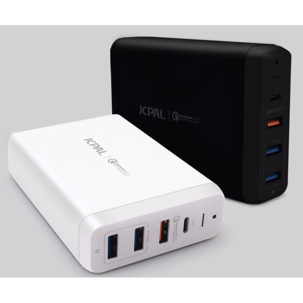 Adapter sạc đa cổng JCPAL cho MacBook / iPad / iPhone Usb-C Quick Charge 3.0 - Gia dụng SG