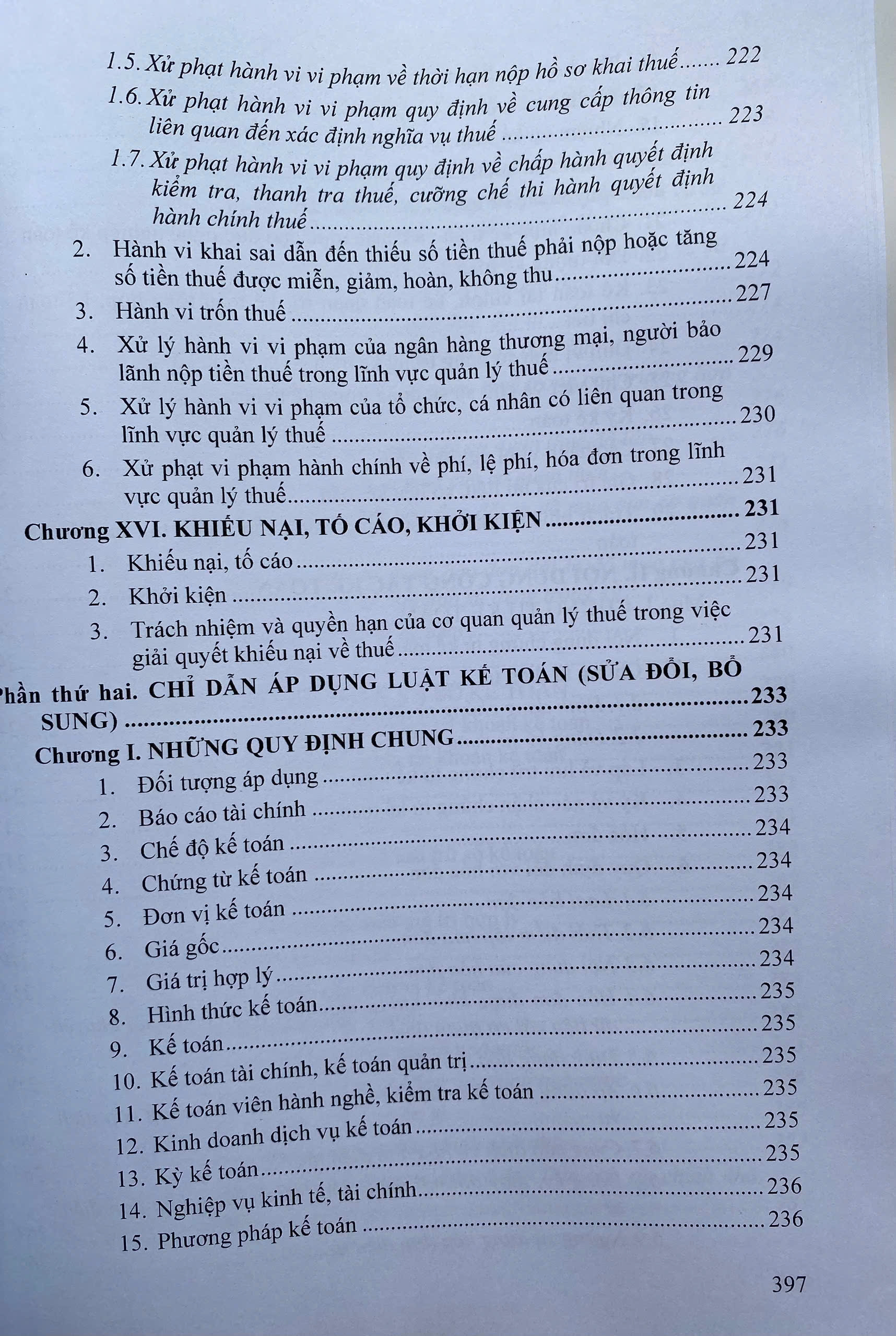 Chỉ Dẫn Áp Dụng  Luật Quản Lý Thuế ( Sửa đổi, bổ sung ) Những Quy Định Mới Trong Công Tác Kế Toán Dành  Cho Các Loại Hình Doanh Nghiệp