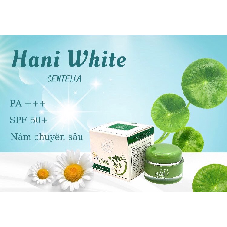 Kem HANI WHITE 20g Nám Chuyên Sâu - Siêu Nám-Tàn Nhang-Đôi Mồi -Se Khit Lỗ Chân Lông HANIWHITE ( không xuất hóa đơn )