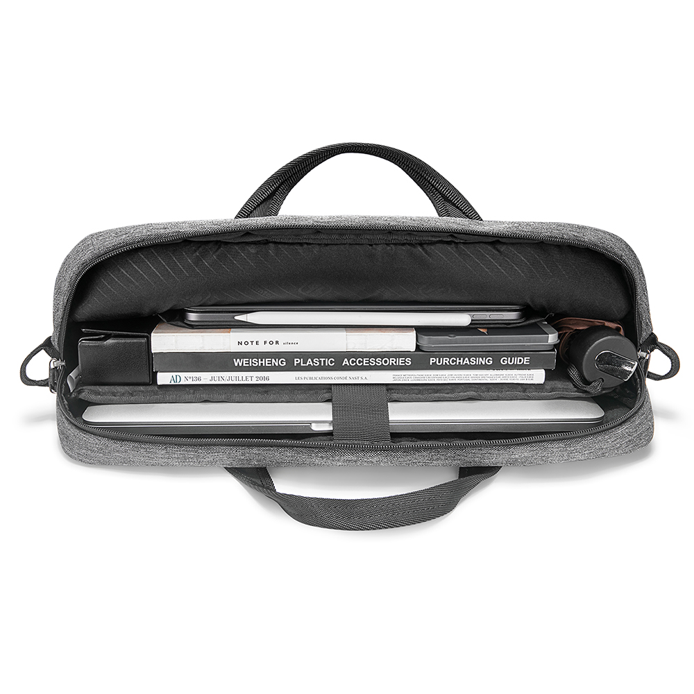 Túi xách TOMTOC SHOULDER BAG FOR ULTRABOOK 13 / 15 /16 inch GRAY - - Hàng chính hãng