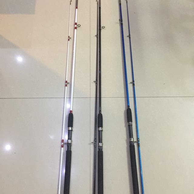 Bộ cần 2 khúc shimano 2,7 m máy lc 7000