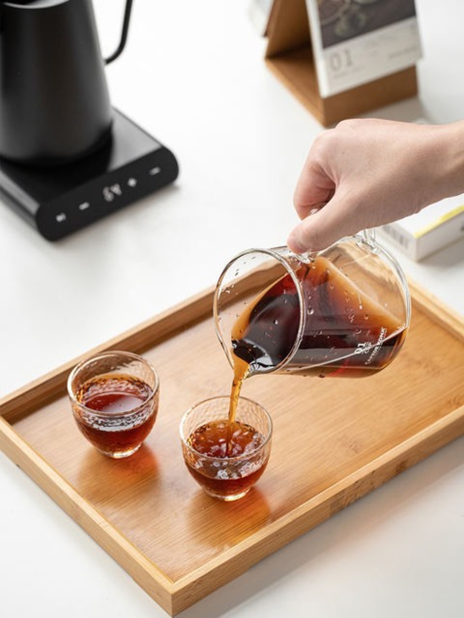 COMBO bộ cà phê V60 BLACK FAMILY CAFEDE KONA