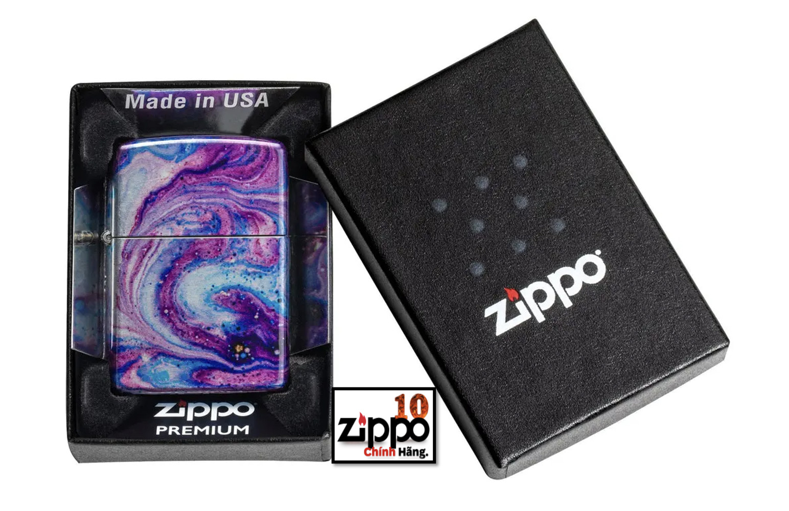 Bật lửa ZIPPO 48547 Universe Astro Design - Chính hãng 100%