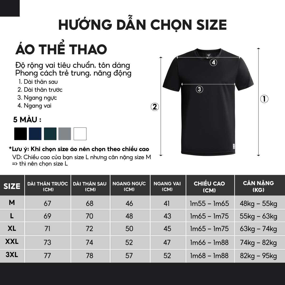 Áo Thể Thao Nam TSIMPLE thun nam tập gym ngắn tay vải thun lạnh thoáng mát, co giãn, chuẩn form nhiều màu