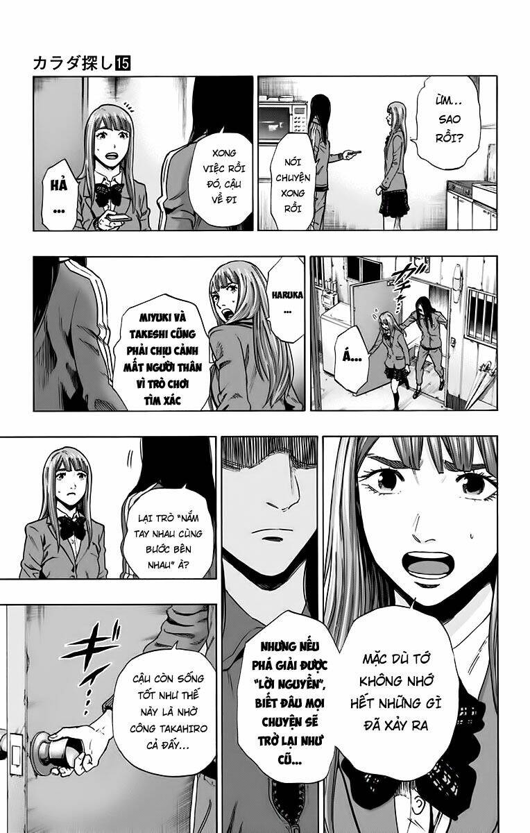trò chơi tìm xác - karada sagashi chapter 125 17