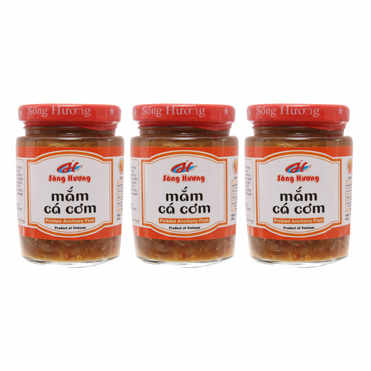 3 Hũ Mắm Nêm Cá Cơm Sông Hương Foods Hũ 440g