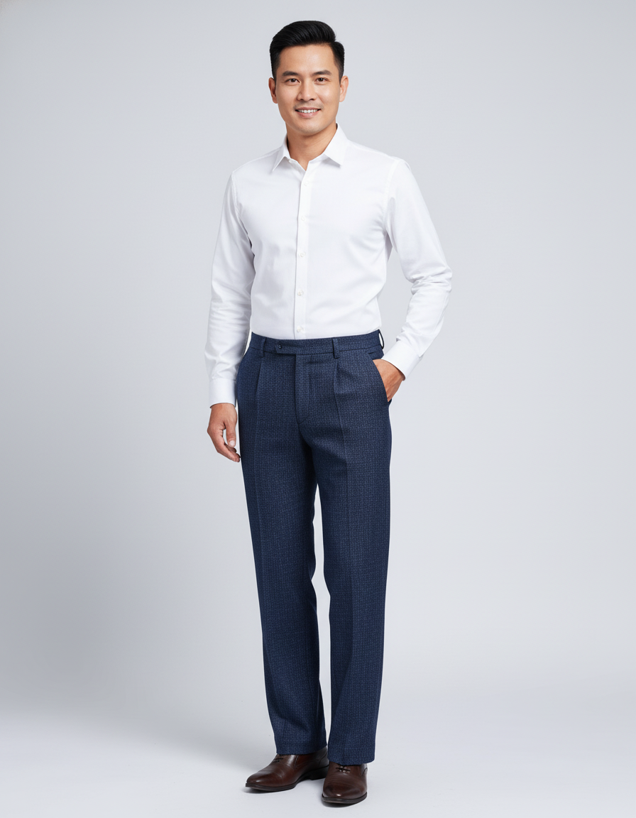 QUẦN TÂY NAM  XẾP LY