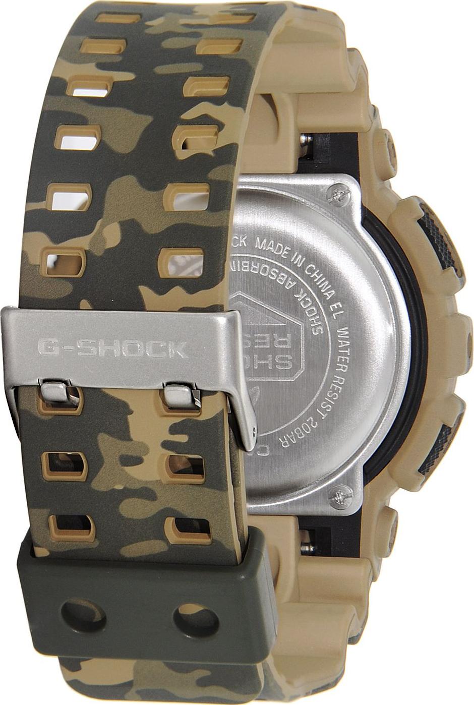 Đồng Hồ Nam Casio G Shock GD-120CM-5DR Dây Nhựa Quân Đội - Pin 7 Năm