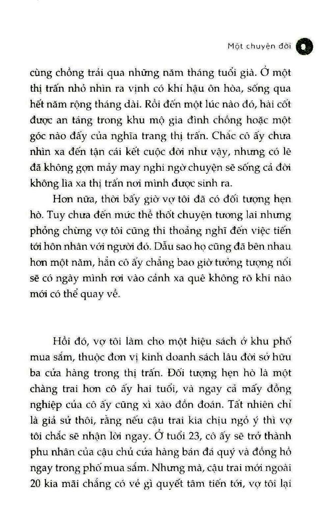 Sách Một Chuyện Đời