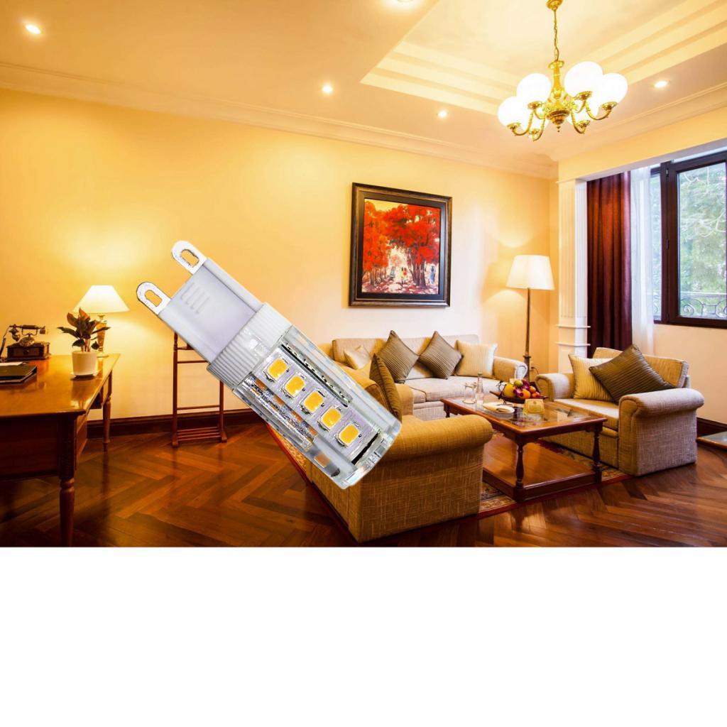 G9 Bóng Đèn LED 5W 220V Thay Thế Cho 40W Halogen Đèn Trắng