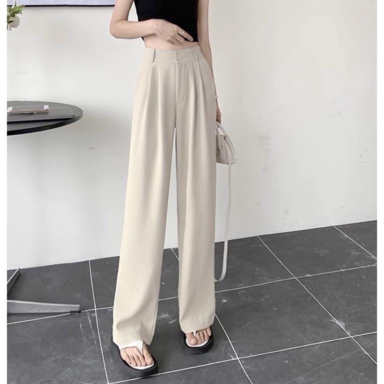 Quần vải suông taobao quảng châu loại 1 full 6 màu