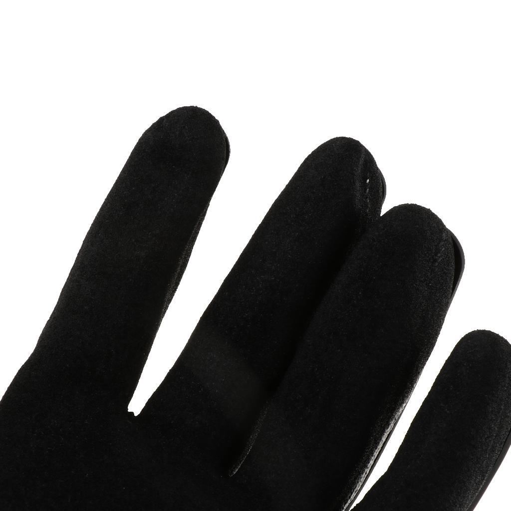 2 Pairs Cut Resistant Work Gloves Dissipates Impact Force and PU Coating Increases Slip Resistance