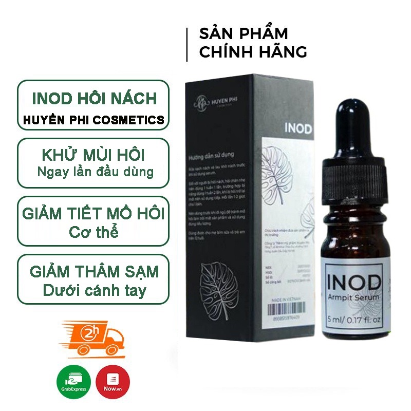Serum INOD - Khử mùi hôi nách và hôi chân hiệu quả tuyệt đối chỉ sau 1 lọ