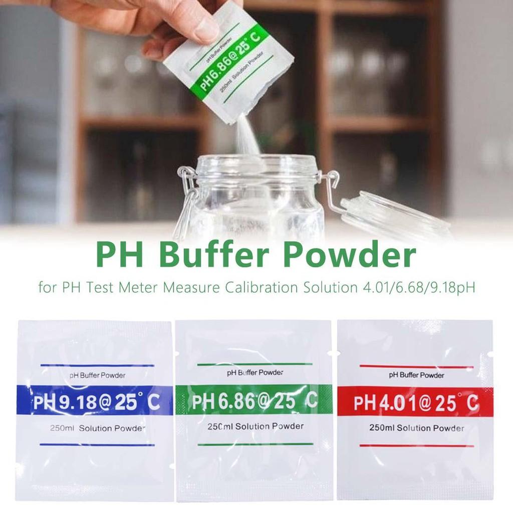 Combo 3 gói bột hiệu chỉnh đo ph