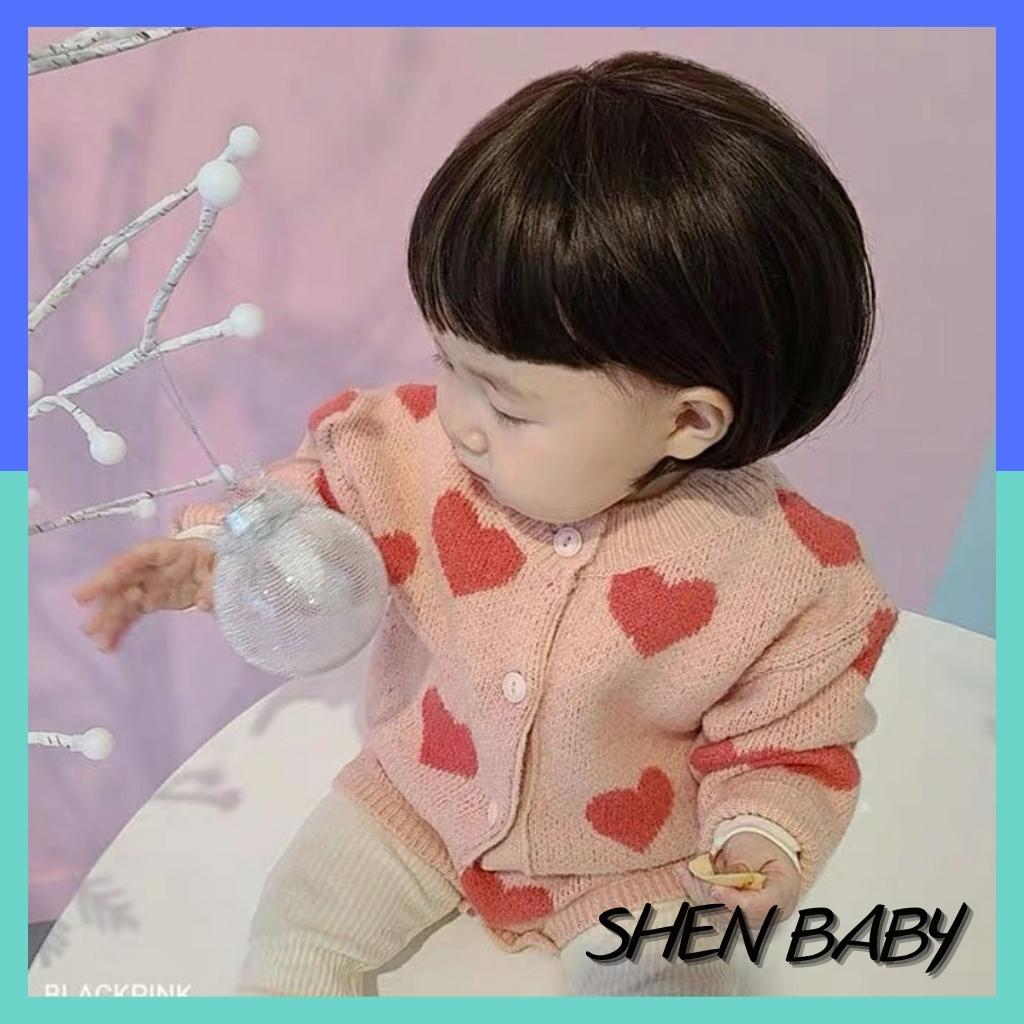 Bộ tóc giả đội đầu siêu dễ thương cho bé gái TG01 Mimo Baby