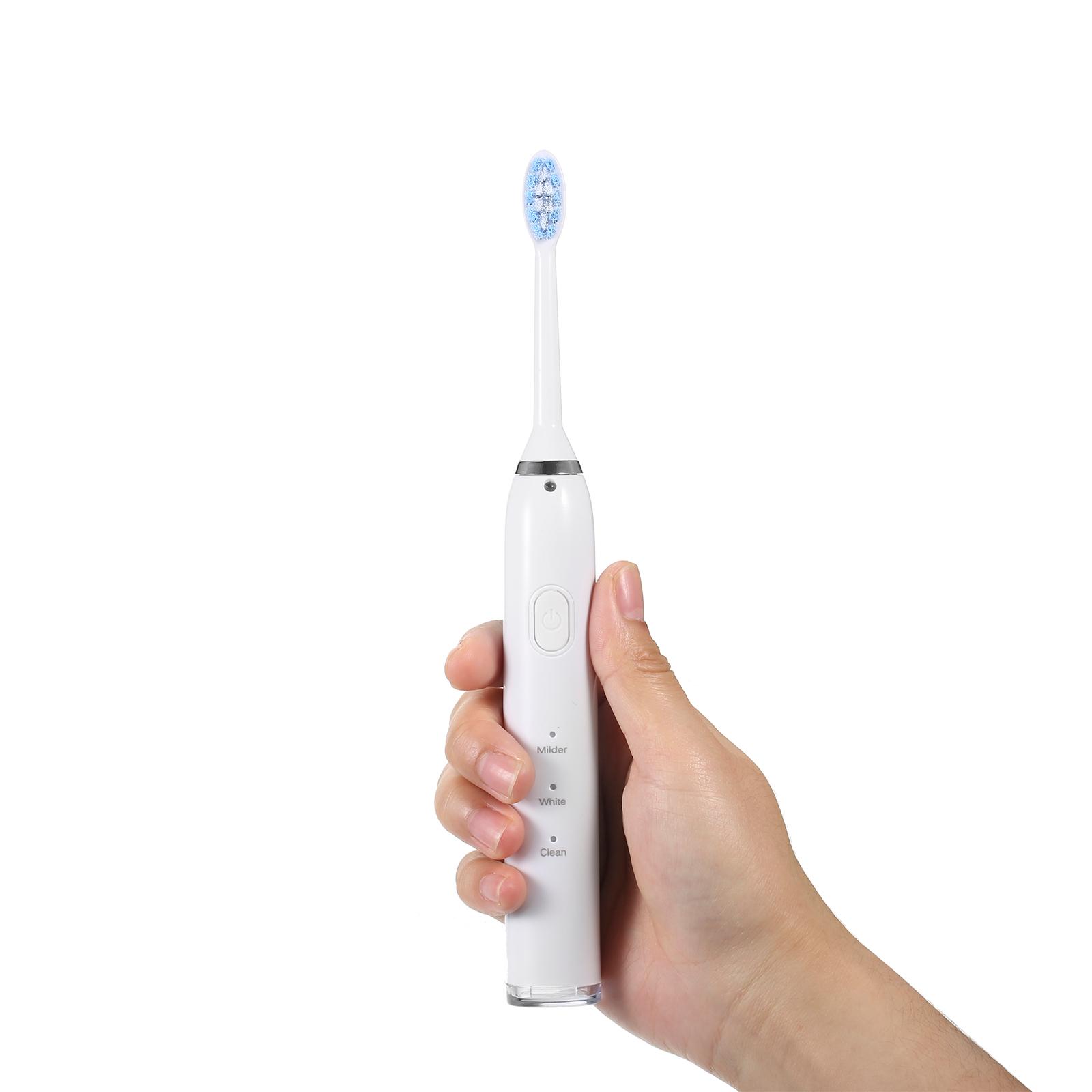 IPX6 Waterproof USB Charging Electric Teeth Cleaner 6 Brush Heads Electric Toothbrush