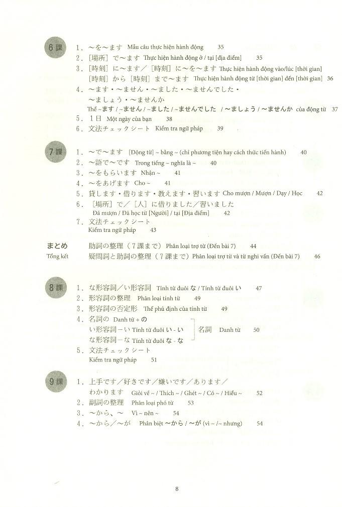 Sách Tiếng Nhật Sơ Cấp 1: Viết - Nhớ Các Mẫu Câu